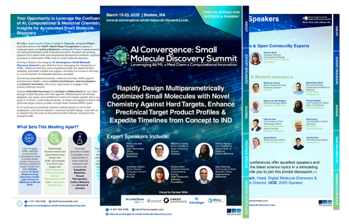 AI Convergence Small Molecule Discovery - Brochure Image
